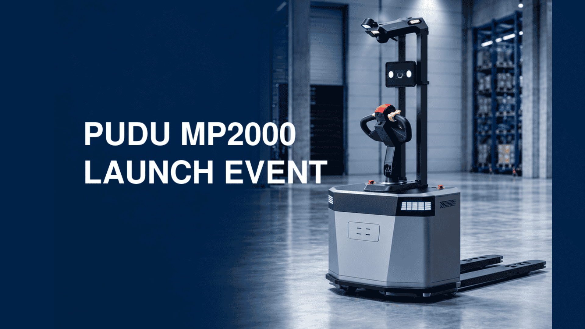 Pudu MP2000 Launch Event Image